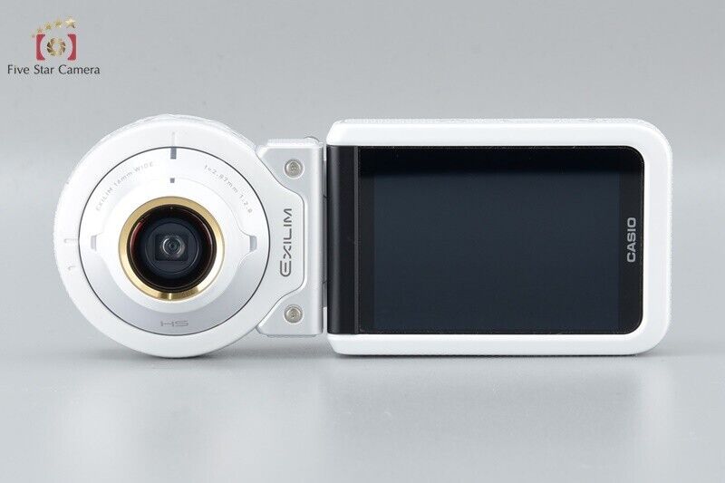 Excellent!! CASIO EXILIM EX-FR100L White 10.2 MP Digital Camera