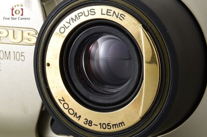 Very Good!! Olympus μ[mju:] ZOOM 105 35mm Point & Shoot Film Camera