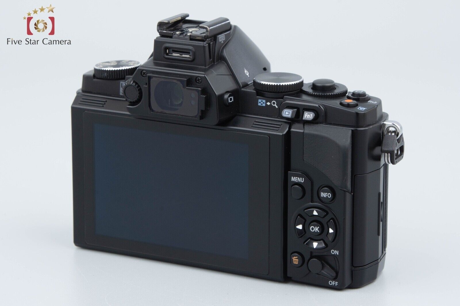 Excellent!! Olympus OM-D E-M5 Black 16.0 MP Digital Mirrorless Camera