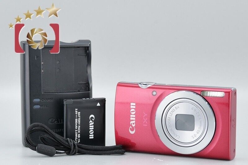 Excellent!! Canon IXY 120 Red 16.0 MP Digital Camera