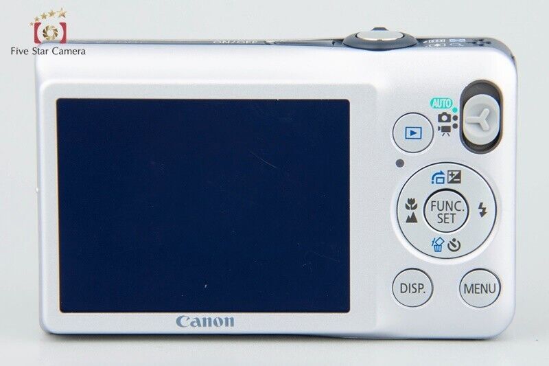 Very Good!! Canon IXY 200F Silver 12.1 MP Digital Camera w/ Box