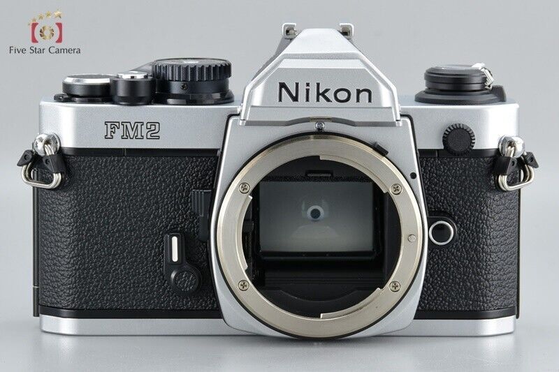 Near Mint!! Nikon New FM2 FM2N Silver 35mm SLR Film Camera