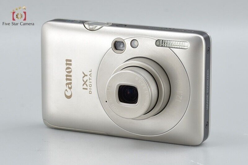 Very Good!! Canon IXY DIGITAL 210 IS Silver 12.1 MP Digital Camera