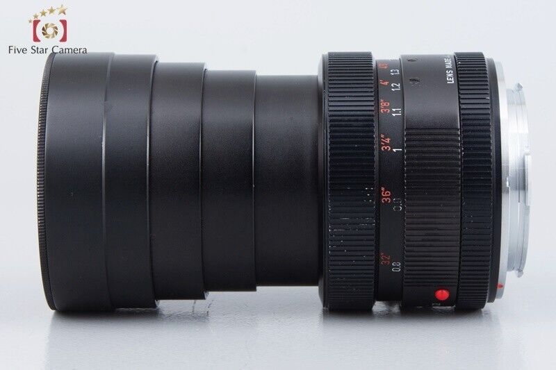 Rare!! Leica ELMARIT-R 90mm f/2.8 3-CAM Red Feet 2023.12 Overhauled!!