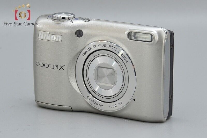 Near Mint!! Nikon COOLPIX L26 Silver 16.4 MP Digital Camera