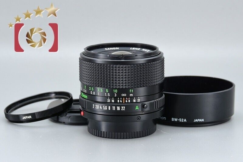 Very Good!! Canon New FD 35mm f/2