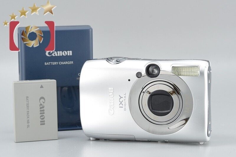 Very Good!! Canon IXY DIGITAL 3000 Silver 14.7 MP Digital Camera