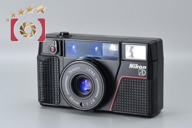 Very Good!! Nikon L35AD2 35mm Point & Shoot Film Camera