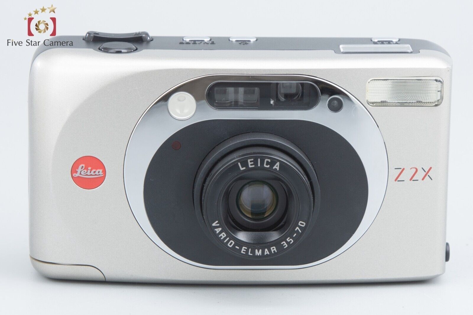 Leica Z2X Silver 35mm Point & Shoot Film Camera