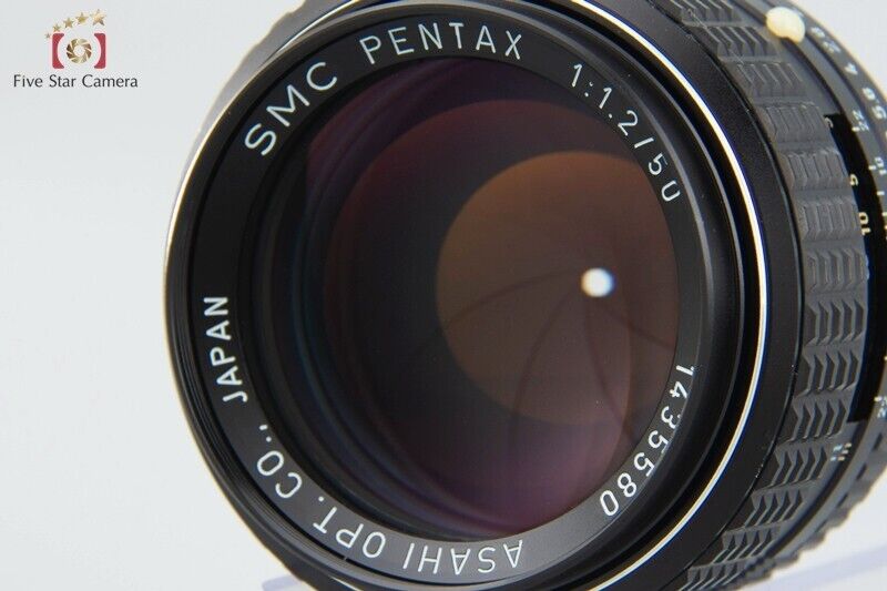 Near Mint!! PENTAX SMC 50mm f/1.2 K Mount Lens