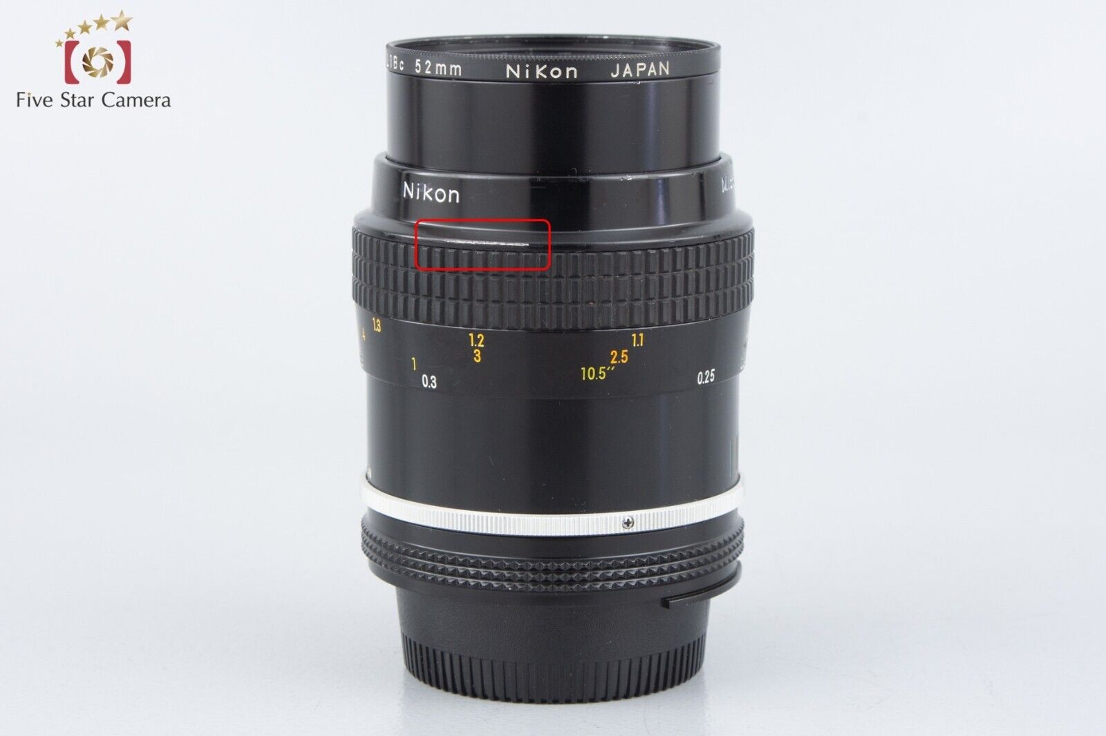 Very Good!! Nikon New Micro-NIKKOR 55mm f/3.5 Ai Converted