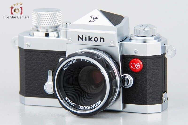 Mint!! MEGA HOUSE SHARAN Nikon F Eye Level Silver Model w/ Box