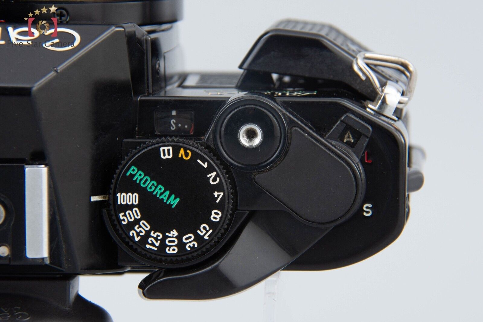 Canon AE-1 PROGRAM Black 35mm SLR Film Camera + New FD 50mm f/1.4