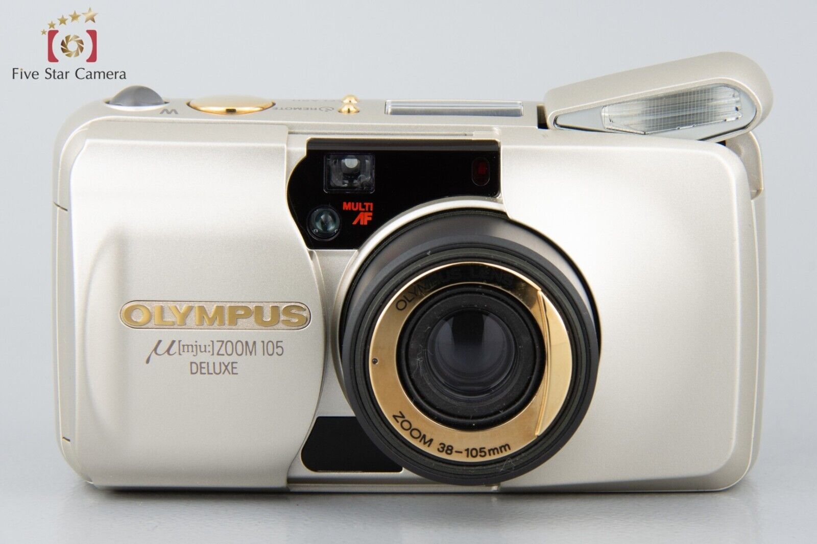 Very Good!! Olympus μ[mju:] ZOOM 105 DELUXE 35mm Point & Shoot Film Camera