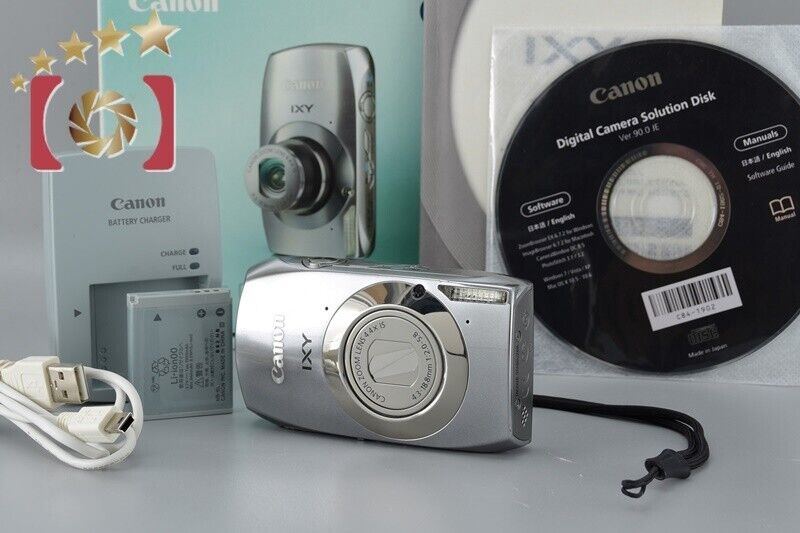 Near Mint!! Canon IXY 32S Silver 12.1 MP Digital Camera w/ Box