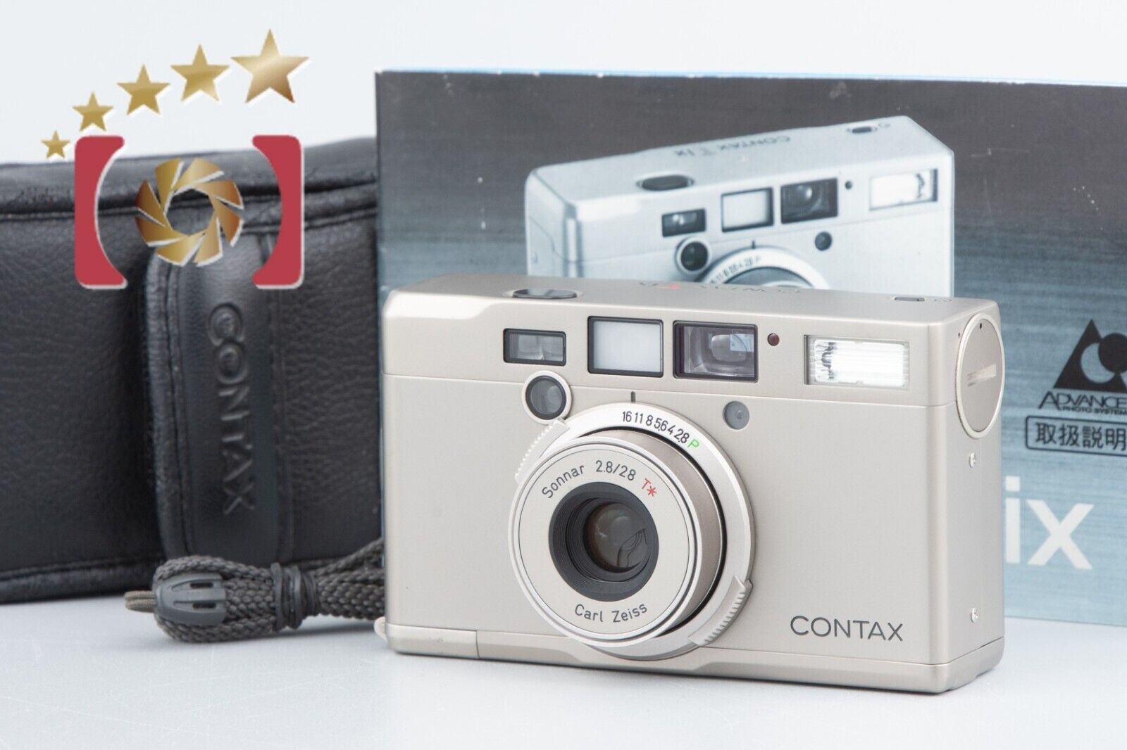 CONTAX Tix Silver APS Point & Shoot Film Camera