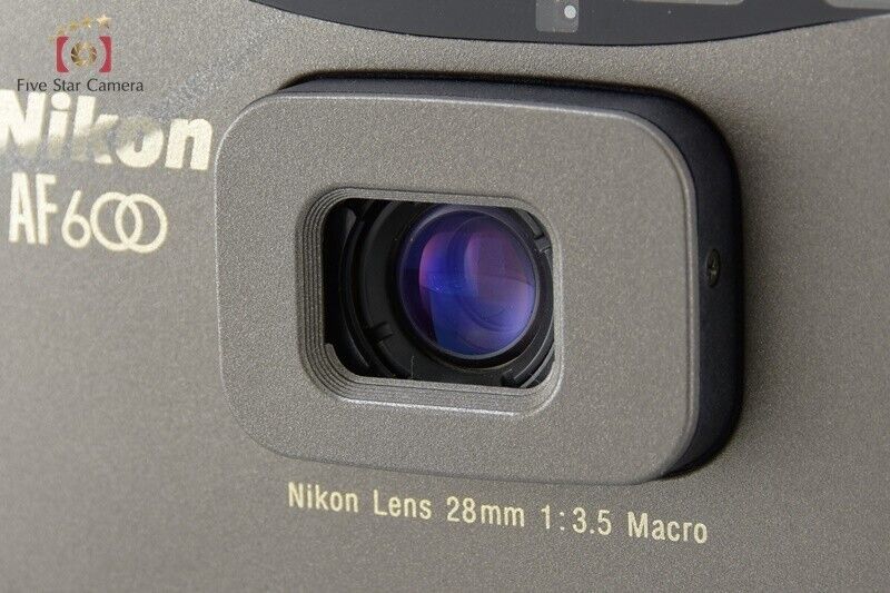 Nikon AF600 Gray 35mm Point & Shoot Film Camera