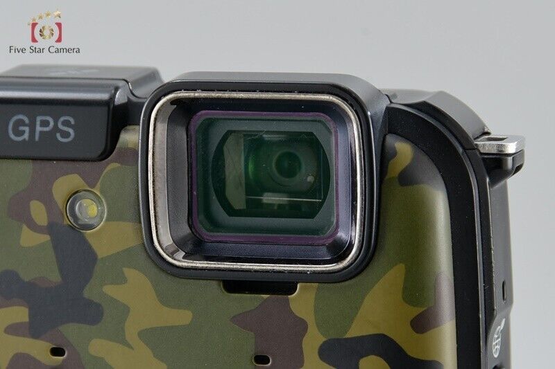 Very Good!! Nikon COOLPIX AW100 Forest Camouflage 16.0 MP Digital Camera