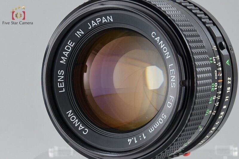 Canon New FD 50mm f/1.4