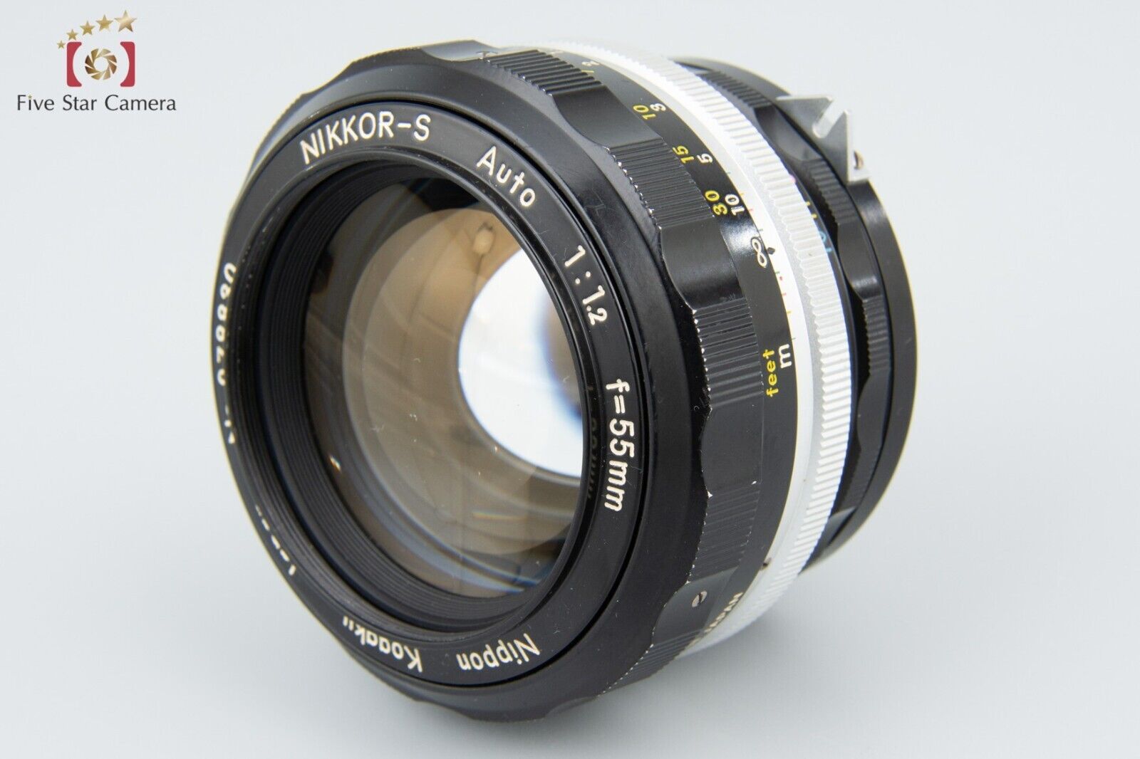 Very Good!! Nikon NIKKOR-S Auto 55mm f/1.2 Non Ai Lens