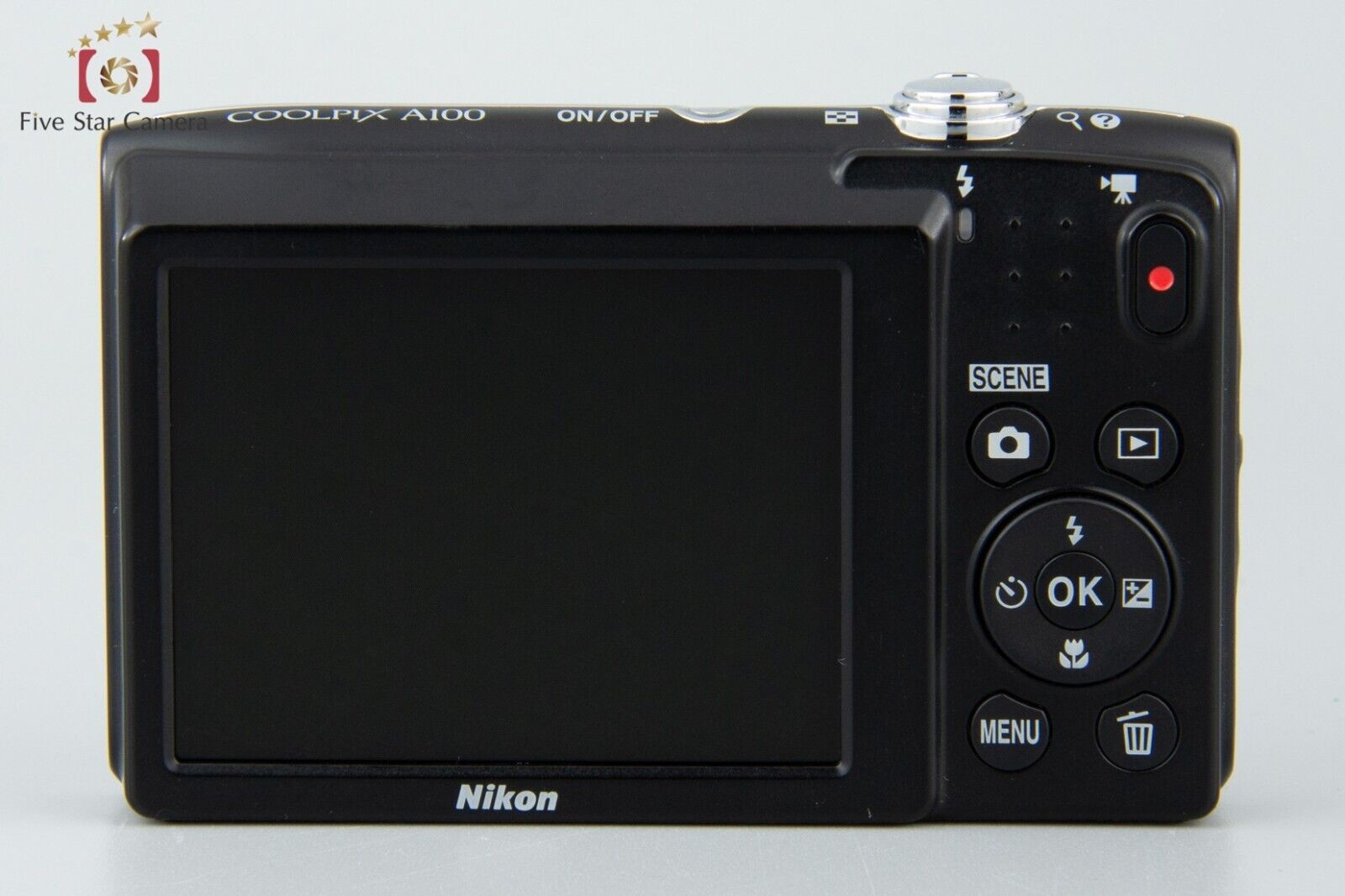 Excellent!! Nikon COOLPIX A100 Silver 20.1 MP Digital Camera