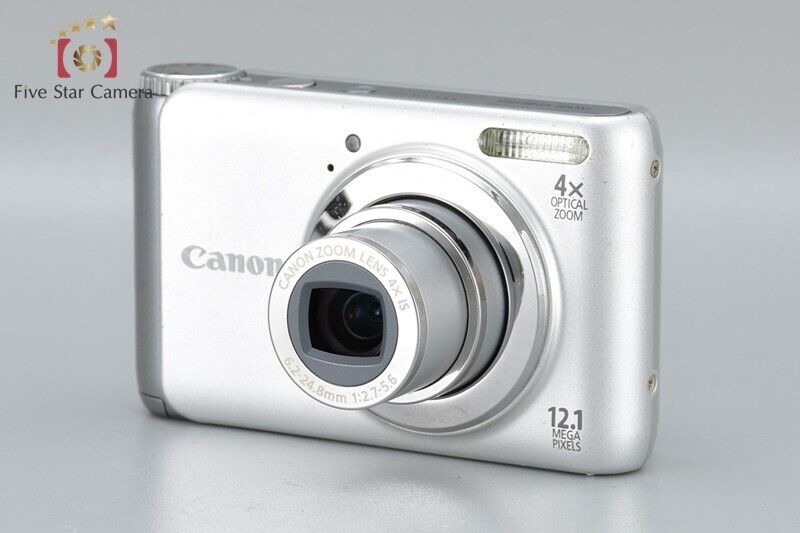 Very Good!! Canon PowerShot A3100 IS Silver 12.1 MP Digital Camera