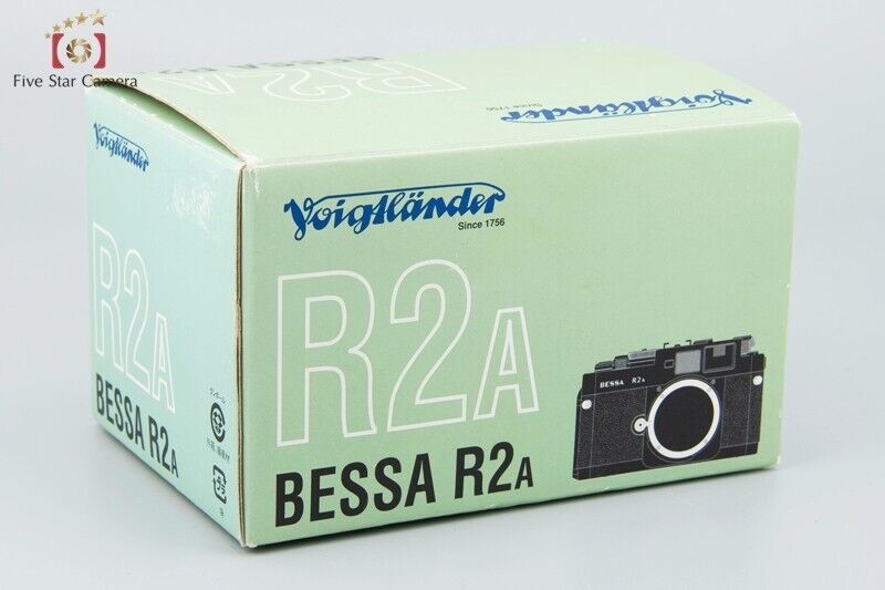 Voigtlander BESSA R2A Black 35mm Rangefinder film Camera w/ Box