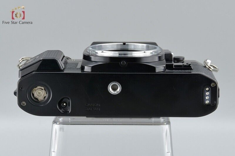 Very Good!! Canon AE-1 PROGRAM Black 35mm SLR Film Camera Body