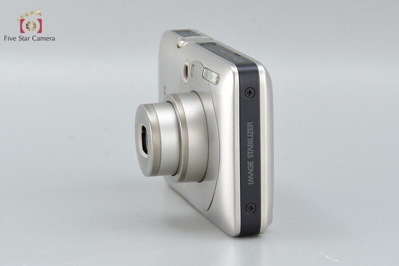 Very Good!! Canon IXY DIGITAL 210 IS Silver 12.1 MP Digital Camera