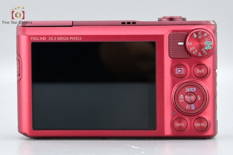 Near Mint!! Canon PowerShor SX720 HS Red 20.3 MP Digital Camera w/Box