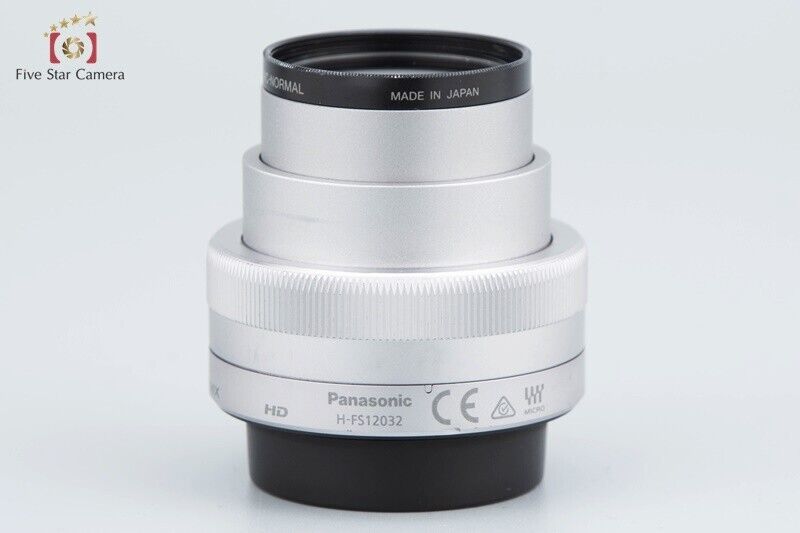 Panasonic LUMIX G VARIO 12-32mm f/3.5-5.6 ASPH. MEGA O.I.S. H-FS12032 Silver