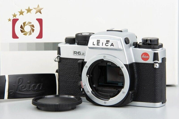 Excellent!! Leica R6.2 Silver 35mm SLR Film Camera Body w/ Box Excellent!! Leica R6.2 Silver 35mm SLR Film Camera Body w/ Box