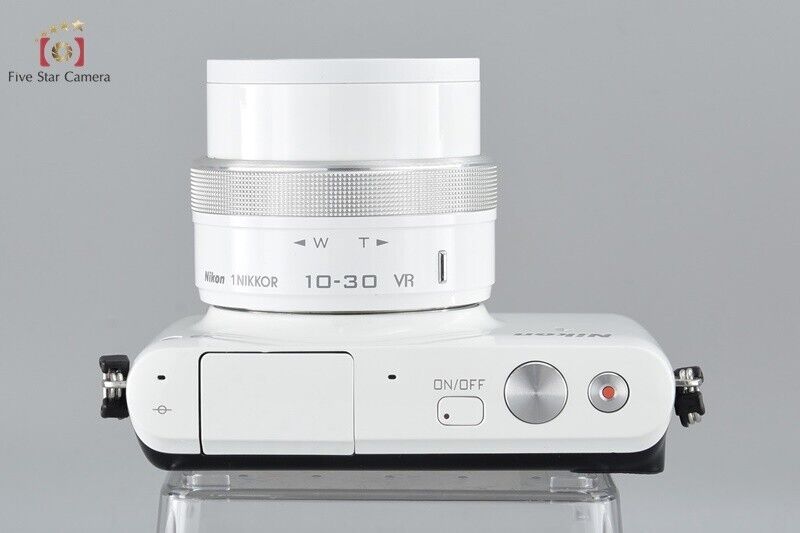 "Count 426" Excellent!! Nikon 1 S2 White 14.1 MP + 10-30mm f/3.5-5.6 Lens Kit