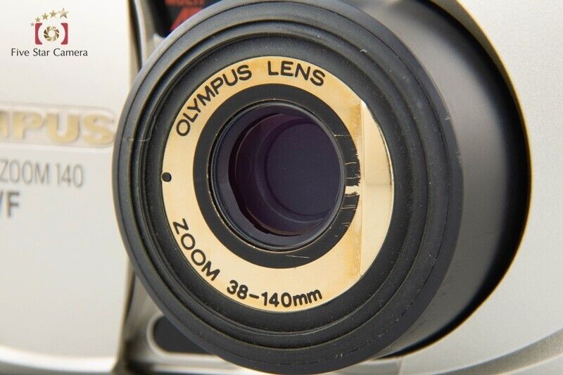 Near Mint!! Olympus μ[mju:] ZOOM 140 VF Point & Shoot 35mm Film camera