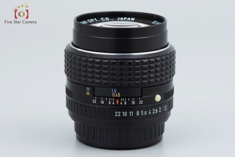 Very Good!! PENTAX SMC 50mm f/1.2 K Mount Lens
