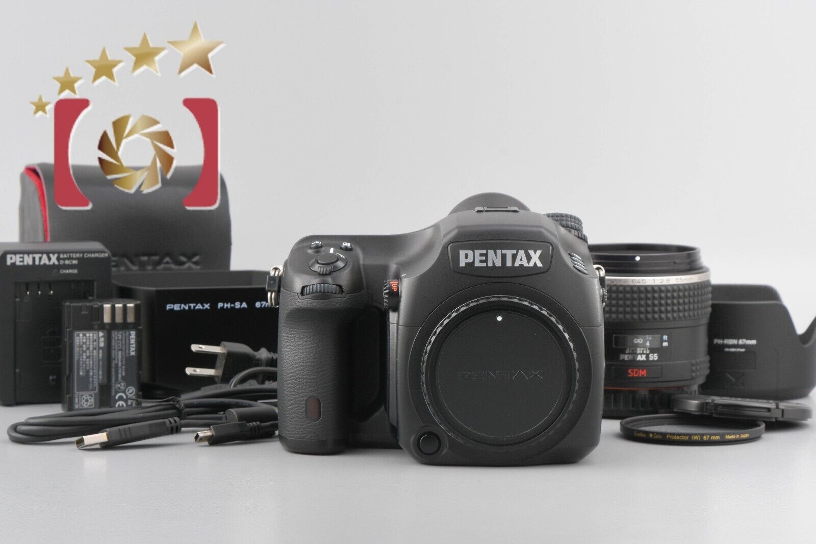 Pentax 645D 40.0 MP + SMC D FA 645 55mm f/2.8 AL IF SDM AW