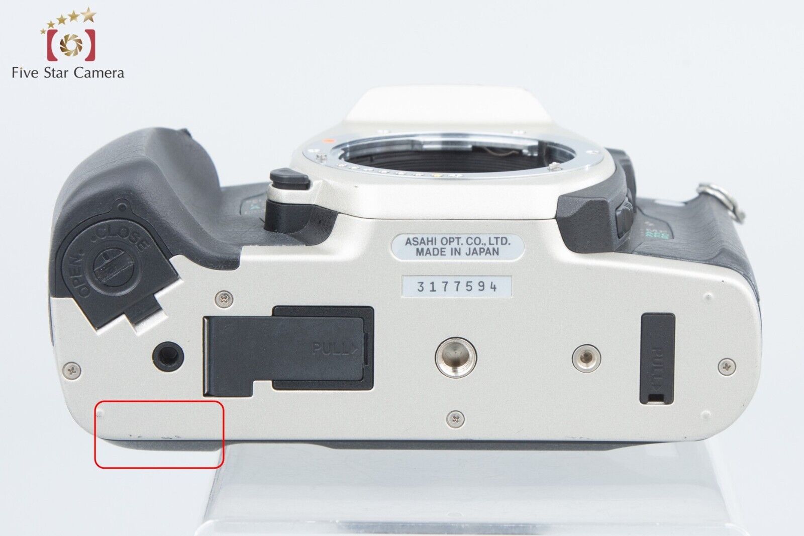 Very Good!! Pentax MZ-S Silver 35mm SLR Film Camera Body