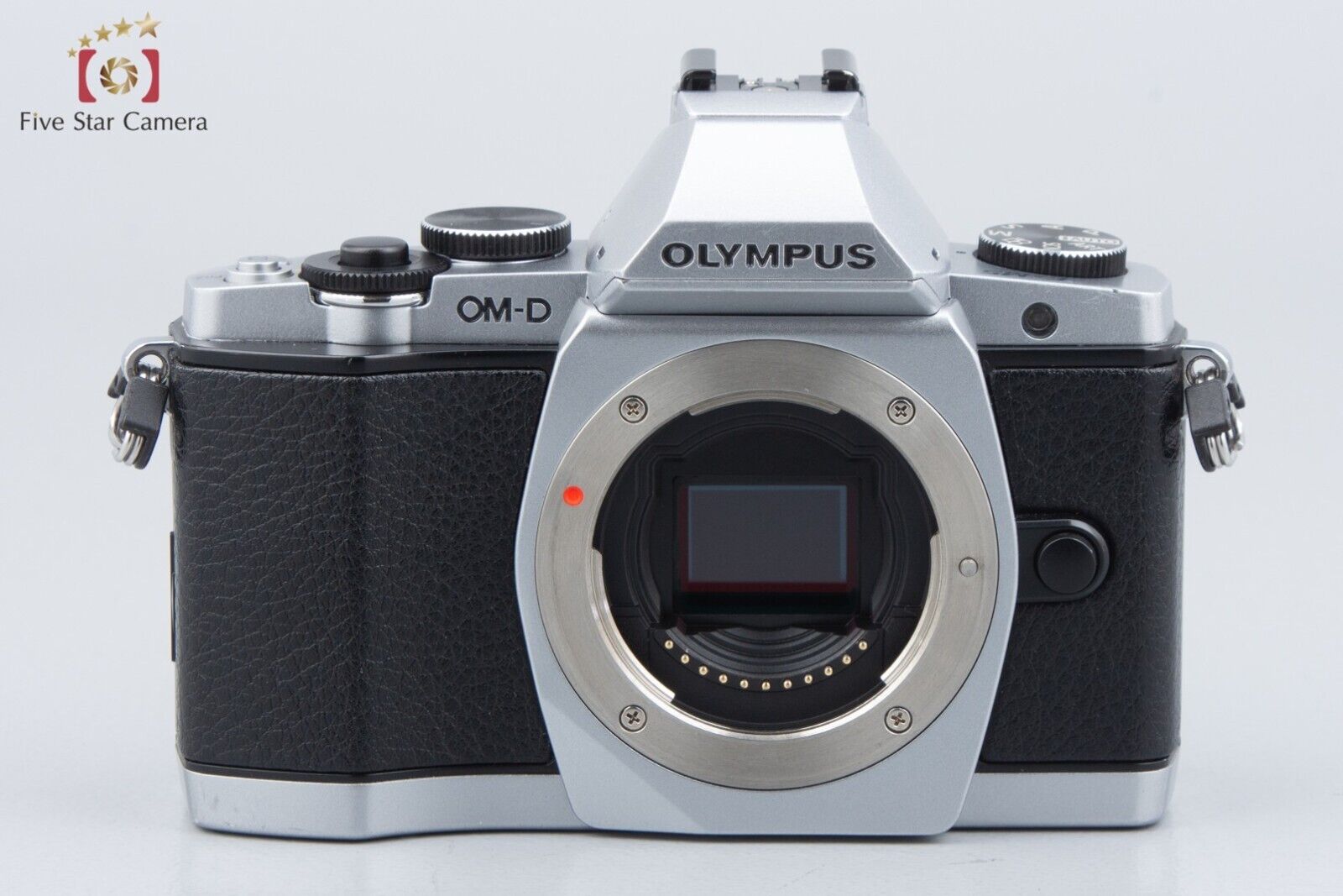 "Shutter count 4,310" Olympus OM-D E-M5 Silver 16.1 MP Digital Mirrorless Camera