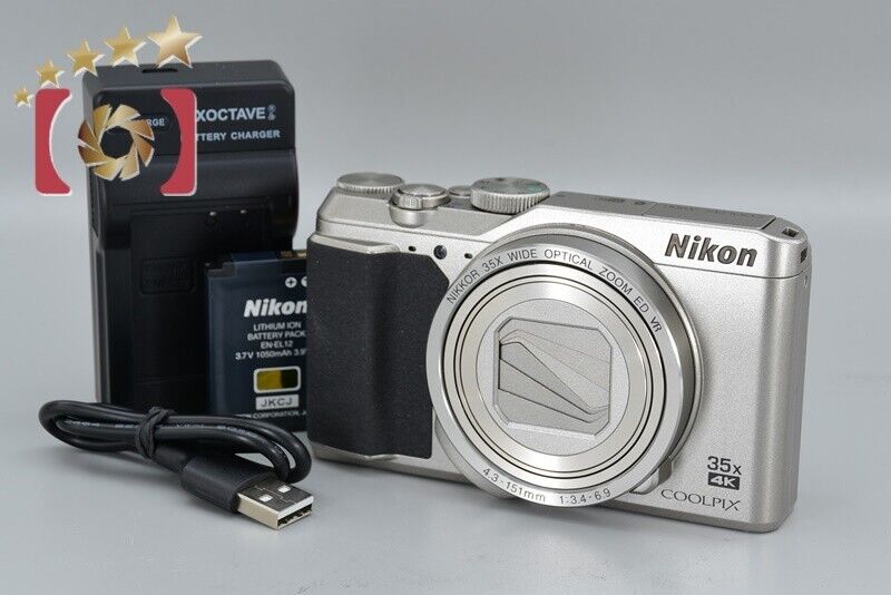 Near Mint!! Nikon COOLPIX A900 Silver 20.2 MP Digital Camera