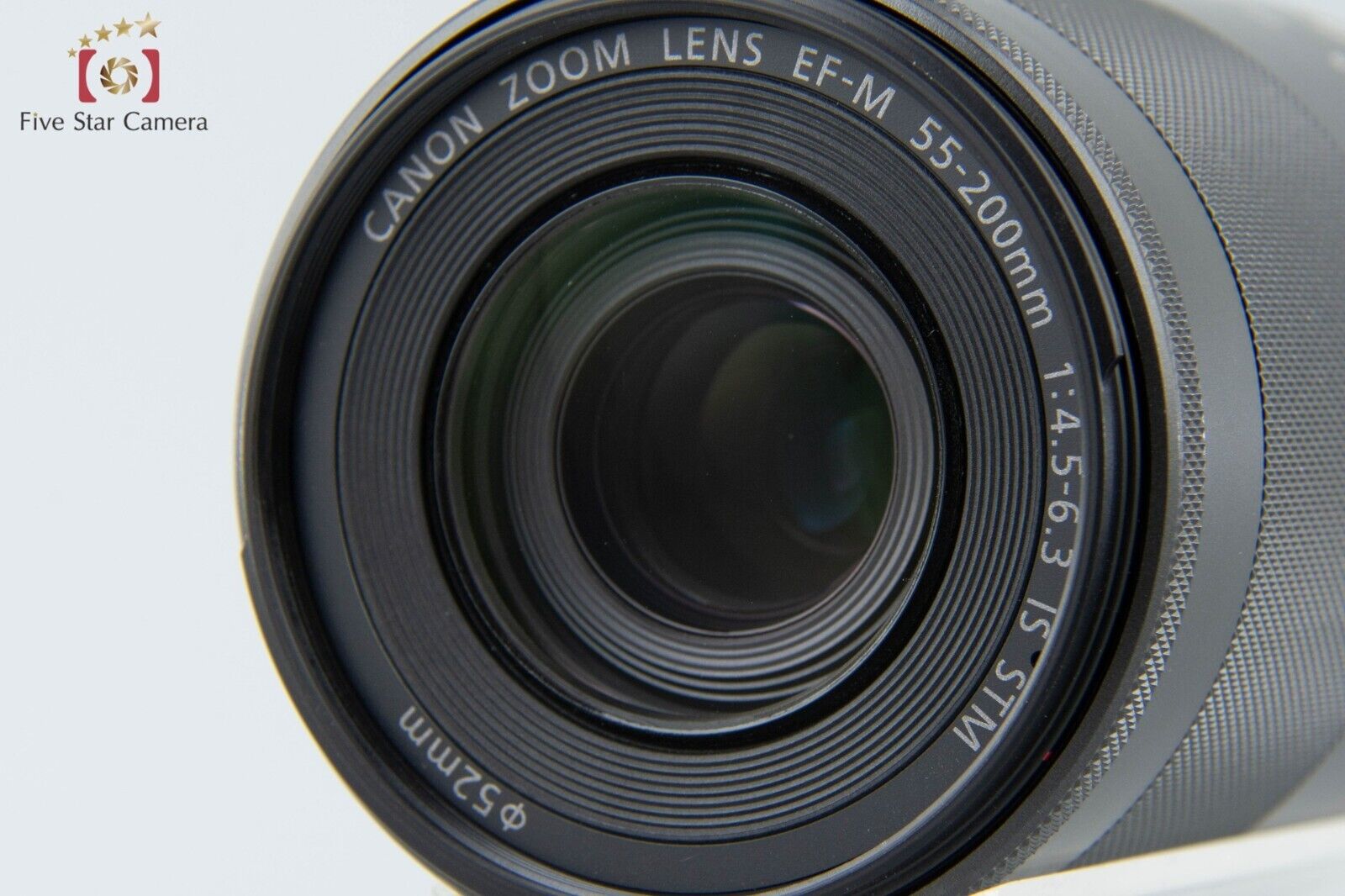 Near Mint!! Canon EF-M 55-200mm f/4.5-6.3 IS STM Black