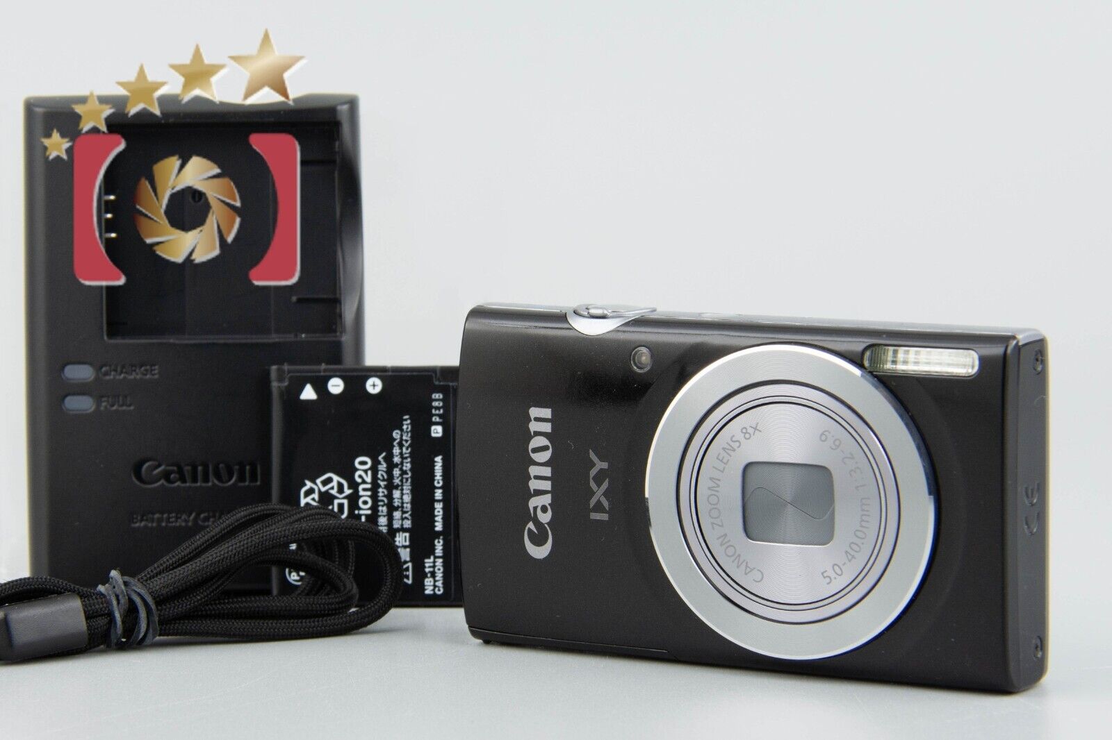 Near Mint!! Canon IXY 120 Black 16.0 MP Digital Camera