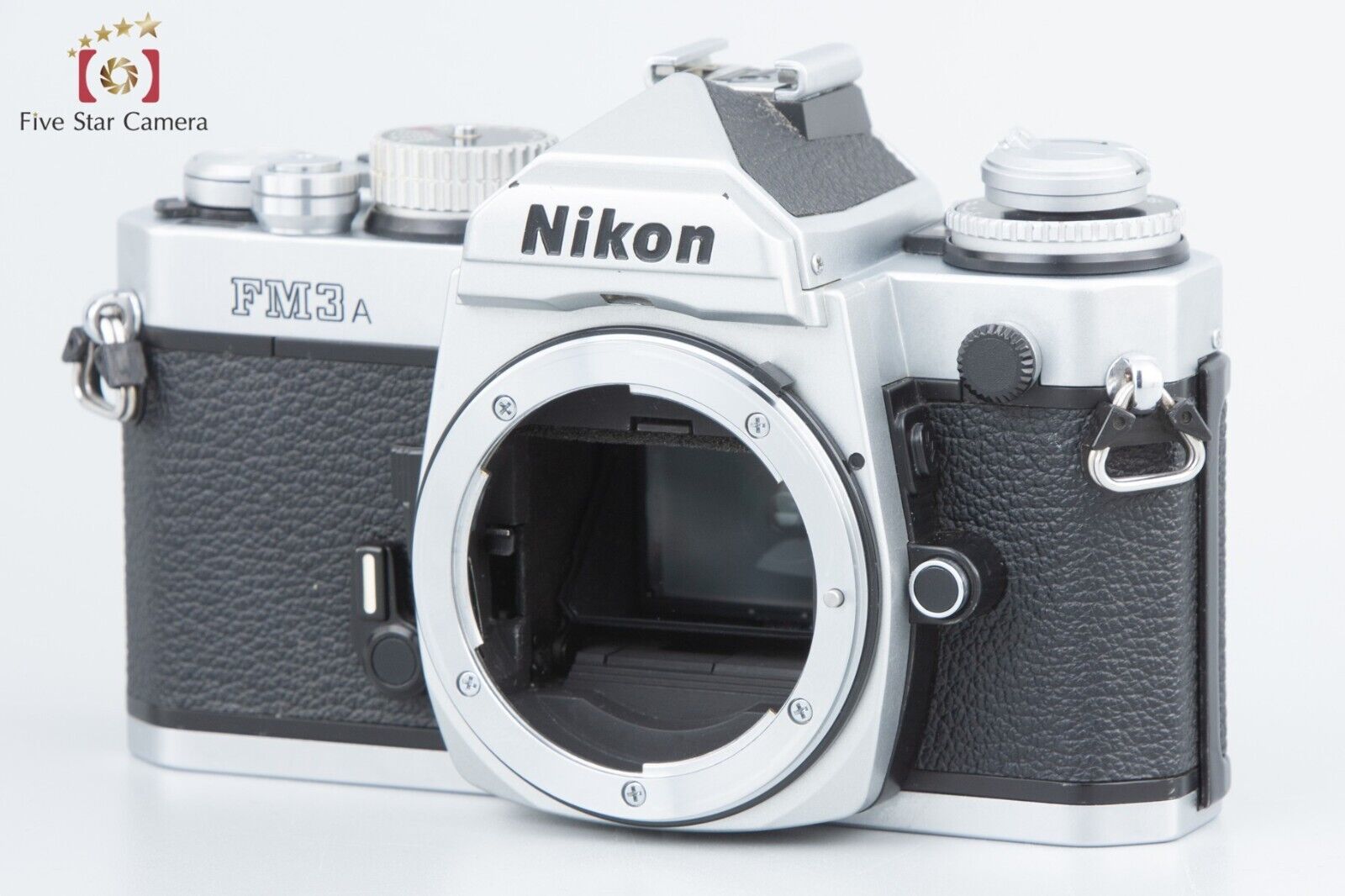 Very Good!! Nikon FM3A Silver 35mm SLR Film Camera Body