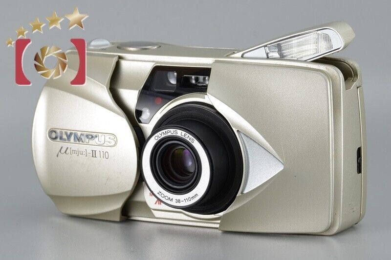 Very Good!! Olympus μ [mju:]-II 110 35mm Point & Shoot Film Camera