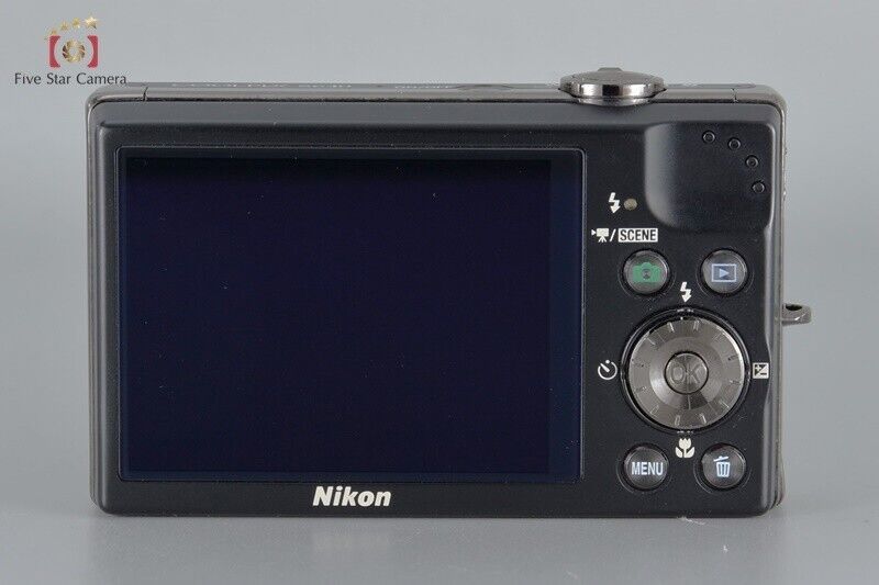 Near Mint!! Nikon COOLPIX S640 Deep Black 12.2 MP Digital Camera w/ Box