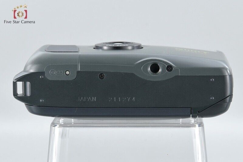 Very Good!! KYOCERA Slim T* Green 35mm Point & Shoot Film Camera