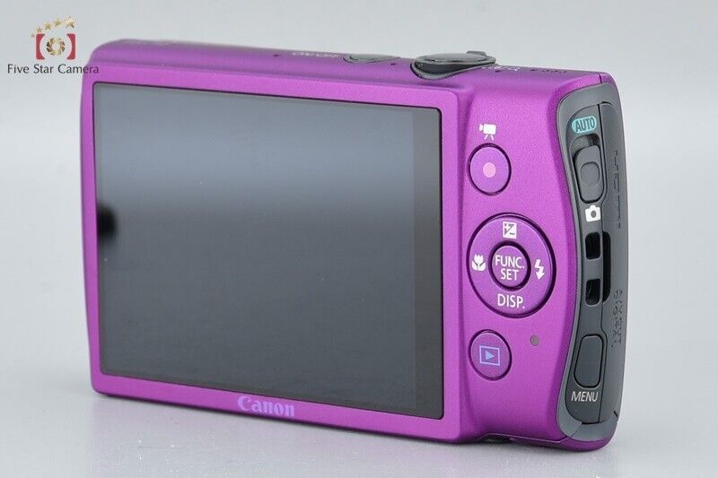 Very Good!! Canon IXY 600F Purple 12.1 MP Digital Camera