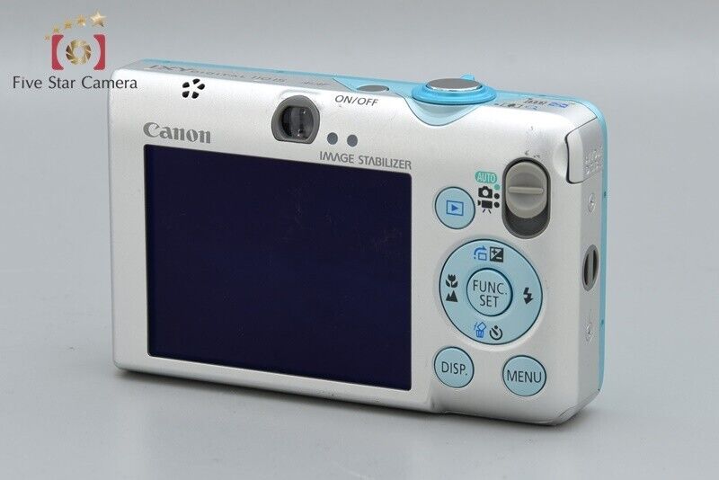 Very Good!! Canon IXY DIGITAL 110 IS Blue 10.0 MP Digital Camera