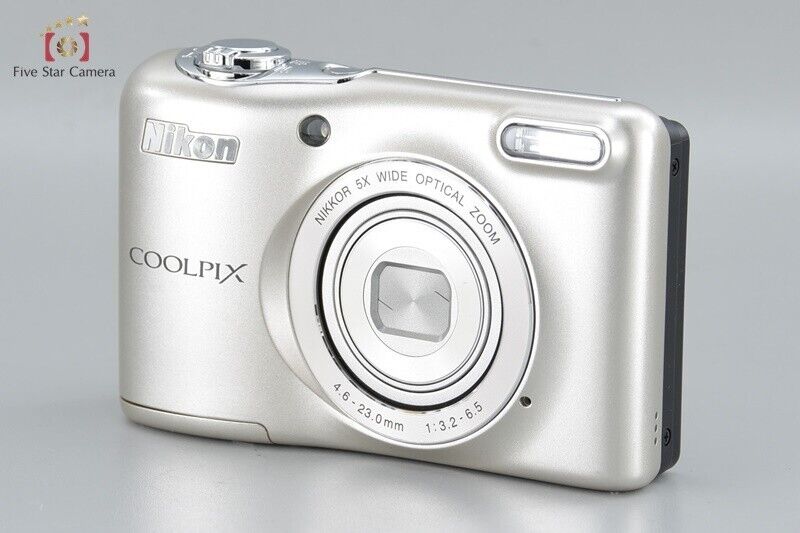 Very Good!! Nikon COOLPIX L32 Silver 20.1 MP Digital Camera