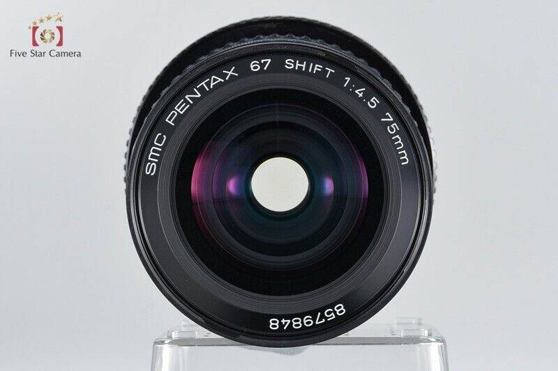 PENTAX SMC 67 SHIFT 75mm f/4.5  for 6x7 / 67 / 67II
