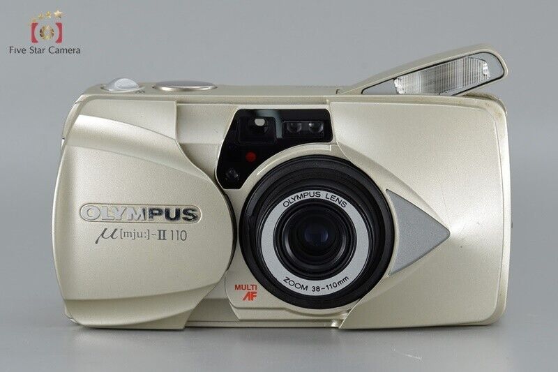 Very Good!! Olympus μ [mju:]-II 110 35mm Point & Shoot Film Camera